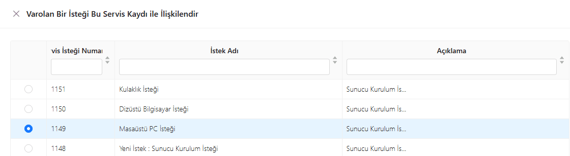 CMDB CI ilişkilendirme ve bağımlılık zinciri