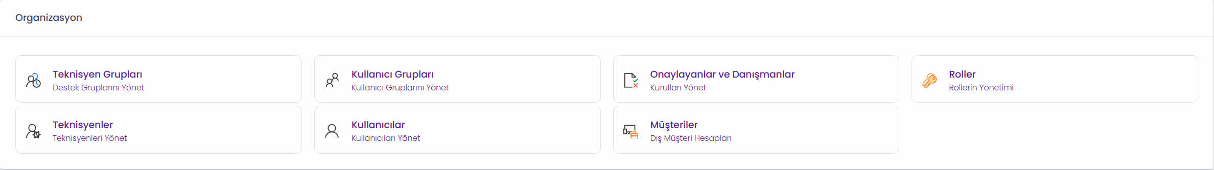 SLA politikaları ve kapatma kuralları ayarları