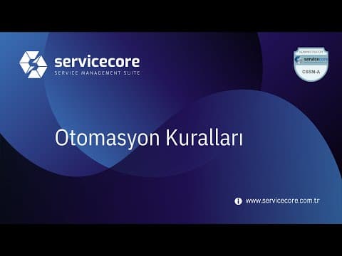Otomasyon Kuralları